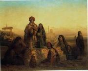 unknow artist Arab or Arabic people and life. Orientalism oil paintings 183 Germany oil painting artist